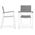 Keter Darza kresls Harmony Armchair balts/gaisi peleks 29201284