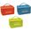 GIO`STYLE Termiska pusdienu soma Fiesta Lunch Bag asorti  oranza/gaisi zila/zala 112305333