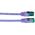 EFB RJ45 Patchkabel S/FTP Cat6A LSZH Violett Laenge 10m 4x2xAWG27/7 nach TIA/EIA568B geschirmt Uebertragungsstandards 10Gbit