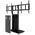 HAGOR Pro-Tower M Dual κινητό σύστημα βάσης για 2 τηλεοράσεις 117-140cm 46-55 ιντσών VESA max. 600x400mm max. φορτίο 2x40 kg