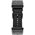 Βραχιόλι Polar crystal 20 mm, μαύρο, μέγεθος S