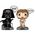 FUNKO POP! Βινύλιο Φιγούρα: Star Wars - Darth Vader & Luke Skywalker (Λέξεις), 2-πακέτο