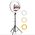LED 65W, 7800 Lm 192x LED, O52cm