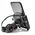 Βάση τηλεφώνου με φορτιστή USB Qiuck Charge 3.0 R9-metal usb qc 3.0 4 RIDE (για τιμόνι 20-30mm, χρώμα μαύρο, Μεταλλικό, τοποθετείται στο τιμόνι ή στη βίδα του καθρέφτη)