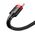 Baseus cable Cafule USB - USB-C 0,5m 3A red-black 6953156278271