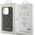 Guess case for iPhone 15 Pro 6,1" GUHCP15LGF4GGR gray hardcase 4G Charms Collection 3666339171681