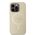 Guess case for iPhone 15 Pro Max 6,7" GUHMP15XPSAHMCB gold hardcase Saffiano MagSafe 3666339156077