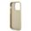 Guess case for iPhone 15 Pro Max 6,7" GUHMP15XPSAHMCB gold hardcase Saffiano MagSafe 3666339156077