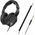 Słuchawki Sennheiser Sennheiser HD 280 Pro HiFi Over Ear hovedtelefoner Over-ear Noise Cancelling Sort