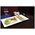 Κλασικό Gourmet ορθογώνιο επίπεδο πιάτο 38x21 cm