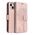 Θήκη ForCell Kabura Forcell MEZZO Book για IPHONE 13 δέντρο ροζ χρυσό