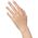 Kiss KISS Sztuczne paznokcie na klej Classy Nails, Silk Dress, White, Medium Coffin