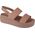 Crocs DAMSKIE SANDAŁY CROCS BROOKLYN LOW WEDGE 206453-2EL NA KOTURNIE