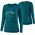 Μπλούζα γυναικεία με μακρύ μανίκι OUTDOOR WOOL PRO πράσινο XL - GÓRY 13