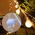 Γιρλάντα 10μ (100 LED λαμπάκια) 220V Μπάλες, WARM WHITE / ΖΕΣΤΟ ΛΕΥΚΟ