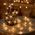 Γιρλάντα 10μ (80 LED λαμπάκια) USB Αστέρια, WARM WHITE / CIEPŁΥ BIAŁΥ