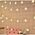 Γιρλάντα 10μ (80 LED λαμπάκια) USB Αστέρια, WARM WHITE / CIEPŁΥ BIAŁΥ