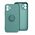 Θήκη SILICONE RING για XIAOMI Redmi Note 14 Pro 5G πράσινο