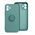 Θήκη SILICONE RING για XIAOMI Redmi Note 14 Pro Plus 5G πράσινο