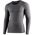 LS1085U Μπλούζα Βάσης με μακρύ μανίκι unisex γκρι S