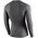 LS1085U Βασικό στρώμα με μακρύ μανίκι unisex γκρι M