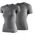 SS1054U Μπλούζα Base Layer με κοντό μανίκι unisex γκρι S