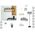 Sigma Merci 32391 lampa wisząca zwis 2x60W E27 czarna