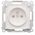 Πρίζα Kontakt-Simon 55 TGZ1BCUZ.01/111A για έκδοση IP44 χωρίς φλάντζα, μονάδα 16 A, 250V~, ταχυσύνδεσμοι λευκό ματ/διαφανές