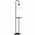 Emibig Bari 1235/LP1 επιδαπέδιο φωτιστικό 1x10W E14 λευκό/μαύρο
