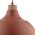 TK Lighting Cap 6927 κρεμαστό φωτιστικό 1x15W E27 τούβλο/πεύκο