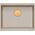 LOGAN 100 GraniteQ νεροχύτης pearl beige 56x45x21,5 cm 1-θέσιος υποκαθήμενος με χειροκίνητο σιφόνι χάλκινος