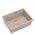 LOGAN 100 GraniteQ νεροχύτης pearl beige 56x45x21,5 cm 1-θέσιος υποκαθήμενος με χειροκίνητο σιφόνι χάλκινος