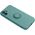 Θήκη SILICONE RING για XIAOMI Redmi Note 14 4G (GLOBAL - 164,84mm x 78,15mm x 8,16mm) πράσινο