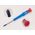 King Tony ZESTAW WKRĘTAKÓW PRECYZYJNYCH 9cz. TORX T4 - T20 x 40/50mm, PUDEŁKO PLAST. King Tony
