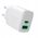 Φορτιστής τοίχου Greencell PowerSource Duo30 Λευκός 30W USB-C USB-A Power Delivery QC3.0- 1x USB-C, 1x USB-A
