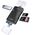 RoGer OTG USB-C/USB/microUSB Cardreader TF / SD + USB 2.0