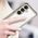 Θήκη Outer Space Case για iPhone 16e με ελαστικό πλαίσιο - ημιδιαφανές, μαύρο