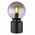 Επιτραπέζιο φωτιστικό GLOBO MARKA, 1xE14, 25W, 230V, καλώδιο 1.5m, μέταλλο, μαύρο χρώμα, o15x24.5cm