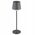 Table LED lamp GLOBO SOLAR, solar powered, IP44, 500lm, 3000K, anthracite