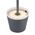 Table LED lamp GLOBO SOLAR, solar powered, IP44, 500lm, 3000K, anthracite