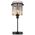 Φωτιστικό επιτραπέζιο GLOBO GORLEY, 1xE14, 40W, 230V, καλώδιο 1.5m, μέταλλο, μαύρο, o15x37.5cm