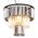 Κρεμαστό φωτιστικό GLOBO NAXIS, 3xE27, 40W, 230V, μέταλλο, κρύσταλλα, μαύρο χρώμα, o40x120cm