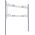 MEDIASPRINT Hub Mobil M για Surface Hub V2 Weiss
