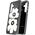 Samsung X Marimekko Dual Layer protective case, Samsung Galaxy S25+, black / beige