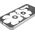 Samsung X Marimekko Dual Layer protective case, Samsung Galaxy S25+, black / beige
