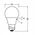 LEDSCLA40 5.5W/827 230VFR E27 OSRAM