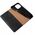 Θήκη Magnet Strap etui iPhone 14 Pro κάλυμμα με καπάκι πορτοφόλι mini λουράκι βάση μαύρο