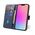 Θήκη Magnet Case Samsung Galaxy S23+ με καπάκι πορτοφόλι βάση μπλε