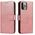 Θήκη Magnet Case Samsung Galaxy S23 με καπάκι πορτοφόλι βάση ροζ