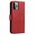 Θήκη Magnet Case Samsung Galaxy S23 με καπάκι πορτοφόλι βάση κόκκινη